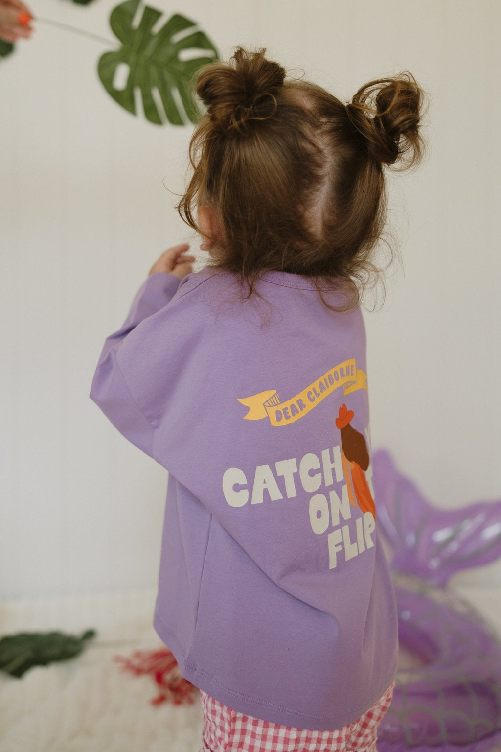 Catch You on the Flip Side Long Sleeve Tee – Mermaid Graphic