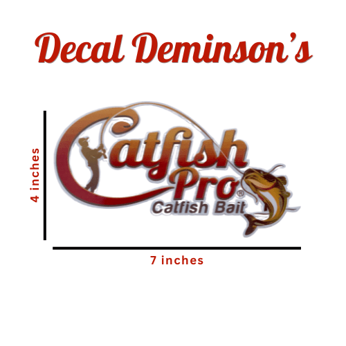 Catfish Pro Logo Car/Boat Decal