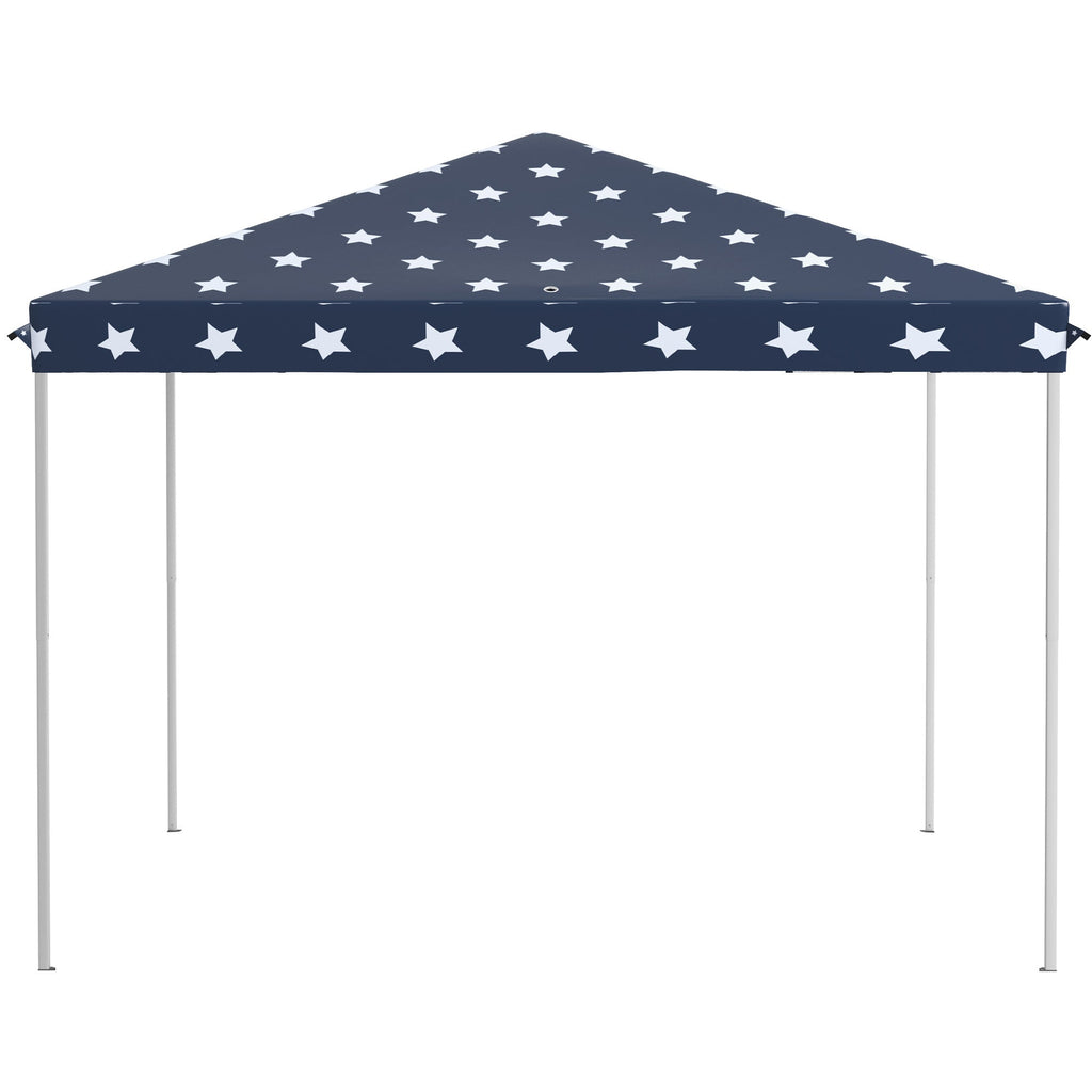 Outsunny 10' x 10' Pop Up Canopy Tent with Netting