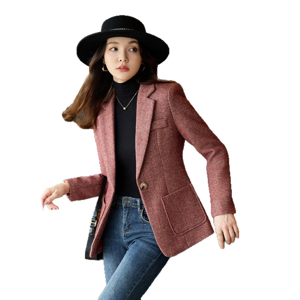 Springautumn New-season Sophisticated Wool Coat
