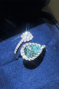 2 Carat Sparkala™ 925 Sterling Silver Bypass Ring