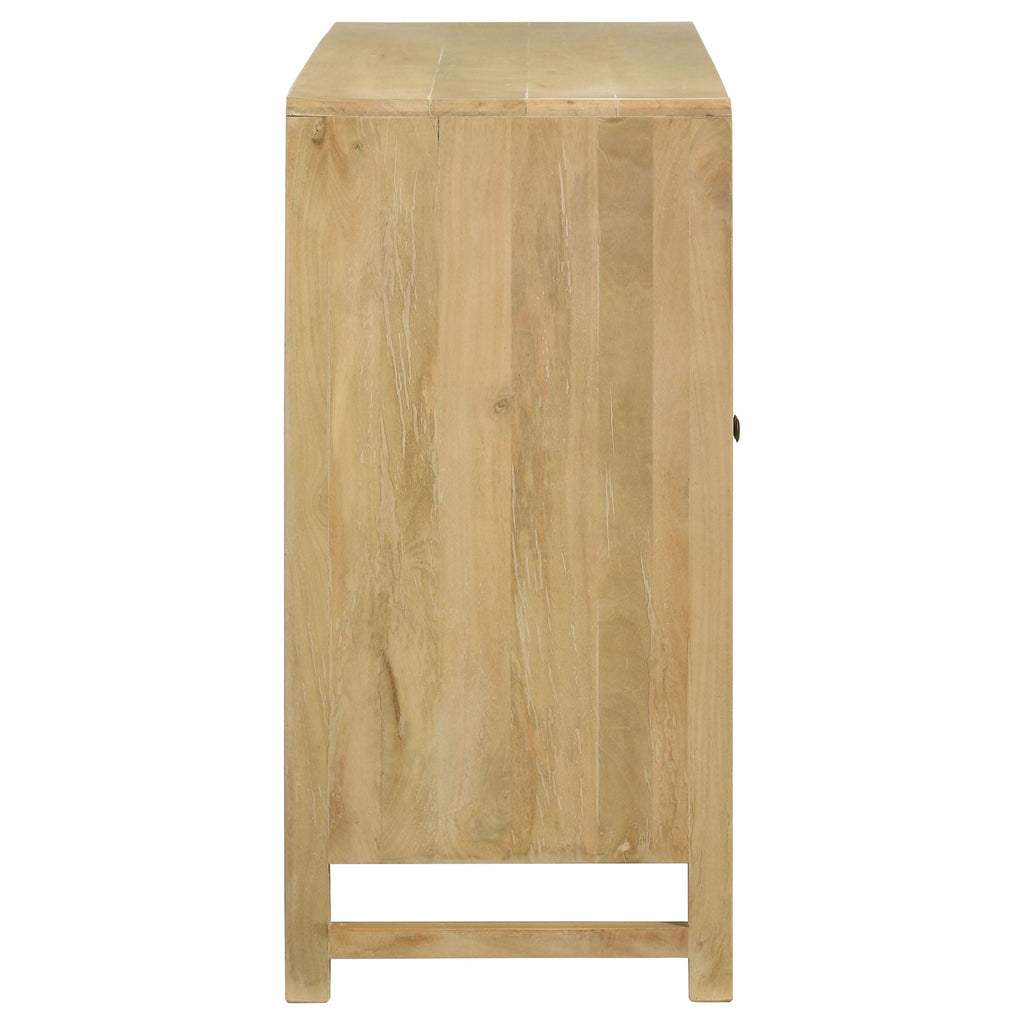 Ashton - 3 Door Accent Cabinet - Natural