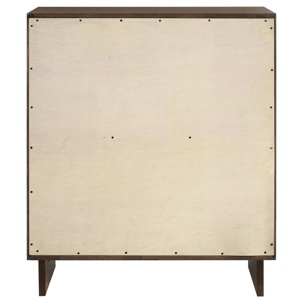 Hemlock - 4 Drawer Chest Of Drawers - Dark Brown