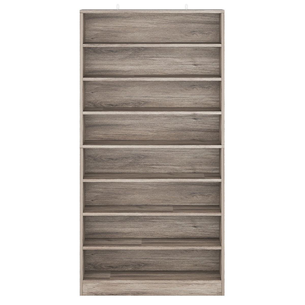 9 Tier Freestanding Shoe Cabinet, With Open Design