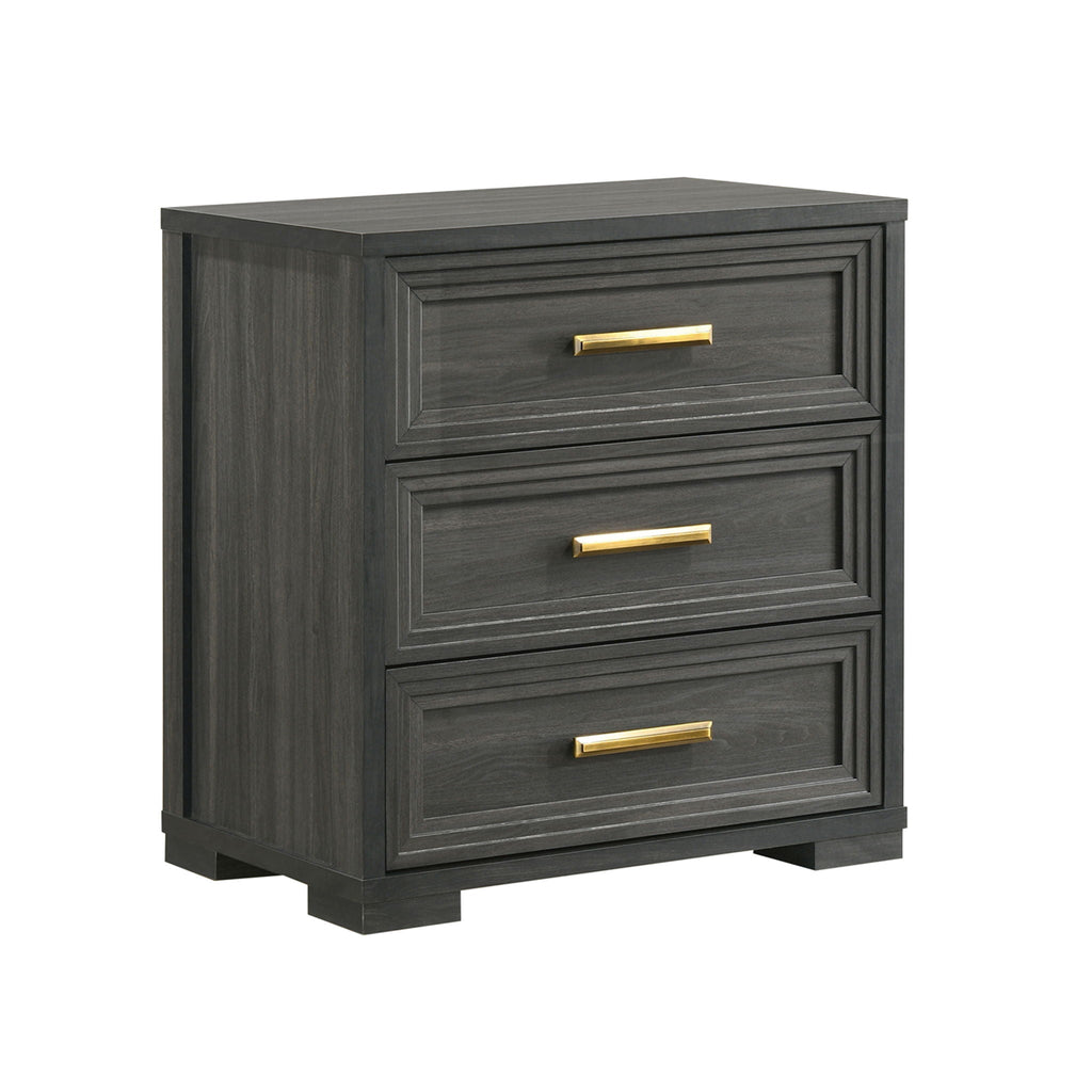 Colorado - Nightstand - Charcoal