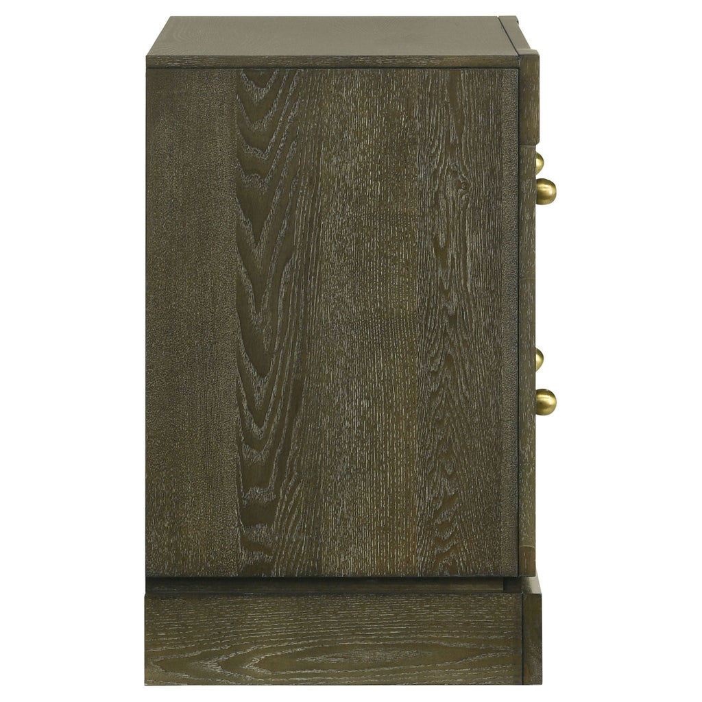 Sundance - 2 Drawer Nightstand - Dark Brown