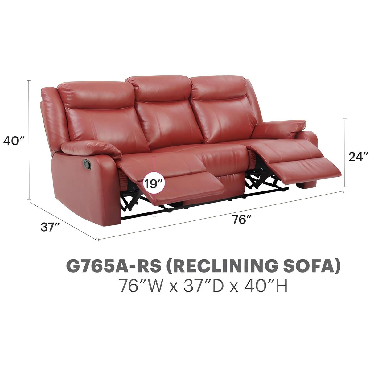 Contemporary Three Seater Sofa