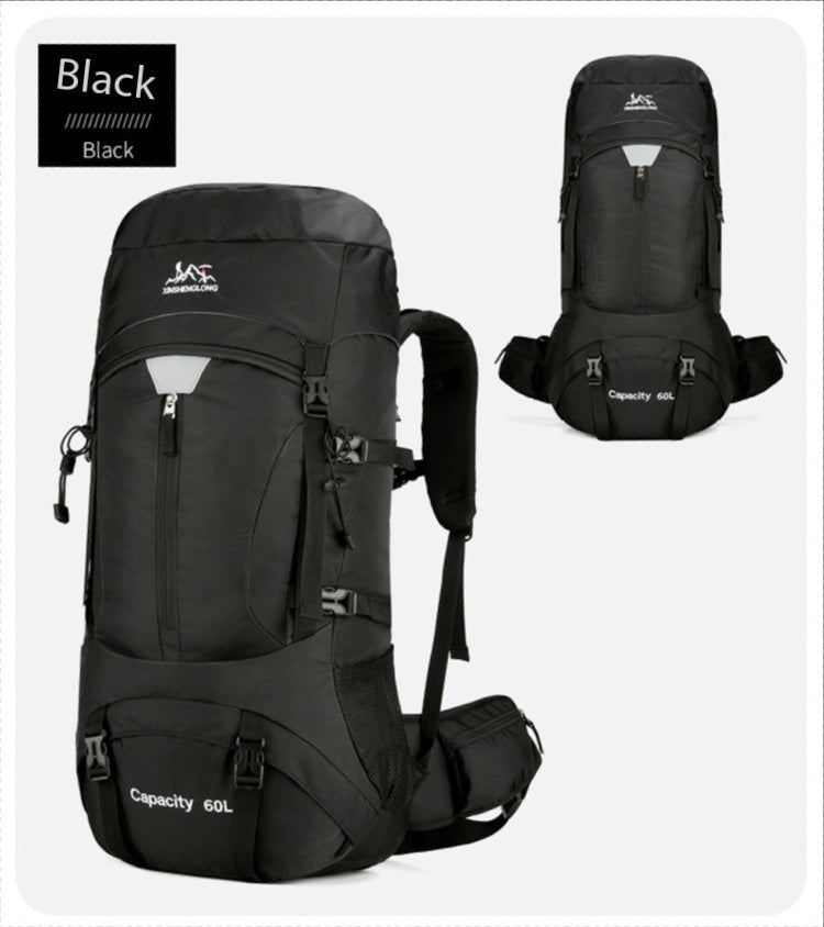 New Outdoor Mountaineering Bag Large Capacity Lightweight Waterproof Professional Hiking Camping Backpack