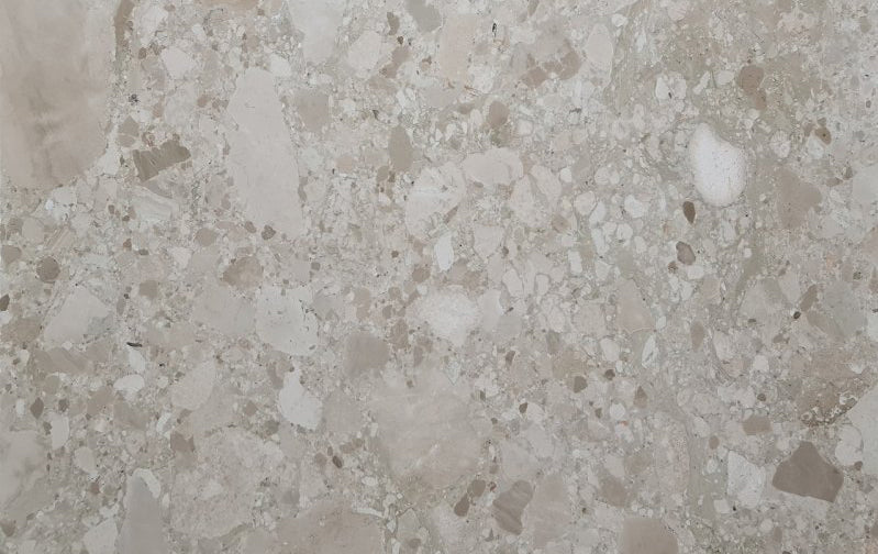 Ceppo Cream Conglomerate Bookmatching Marble Slabs Polished - Livfloors Collection