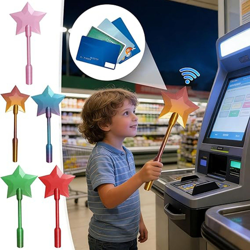 Tap-to-Pay Magic Wand | NFC Contactless Payment Wand