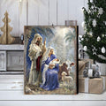 Holy Night Wooden Wall Art by D. Gelsinger - Nativity Holiday Decor - 95631B-1618