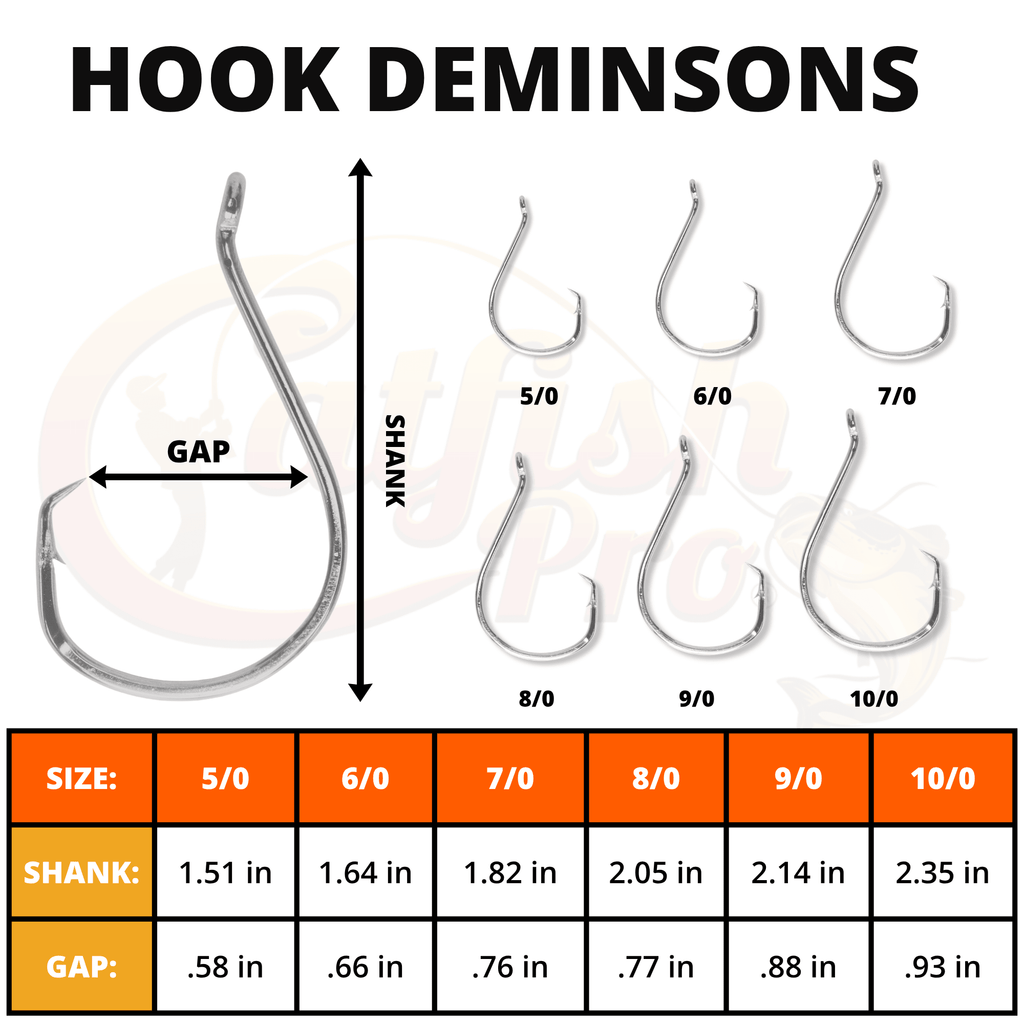 Double Offset Circle Hooks 5/0