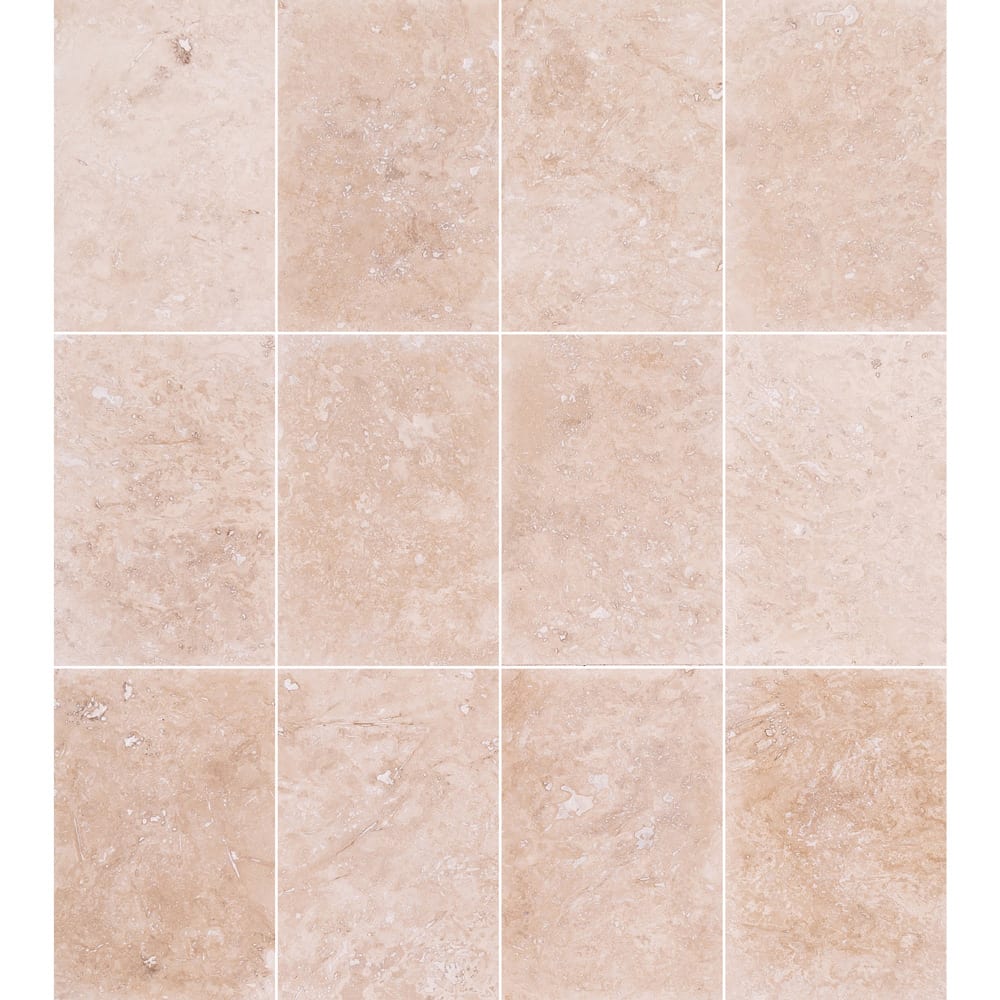Classic Light Travertine Honed Floor and Wall Tile - Livfloors Collection