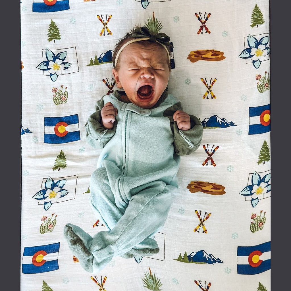 Colorado Baby Gift Bundle 3 Piece Newborn Essentials