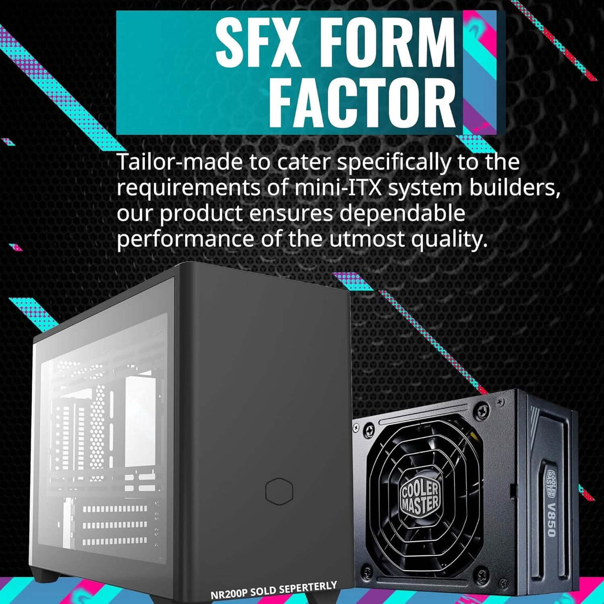 Cooler Master V850 SFX Gold Full Modular  (Refurbished)
