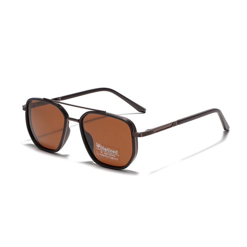 Polarized Sun Glasses Polygon Square Sunglasses
