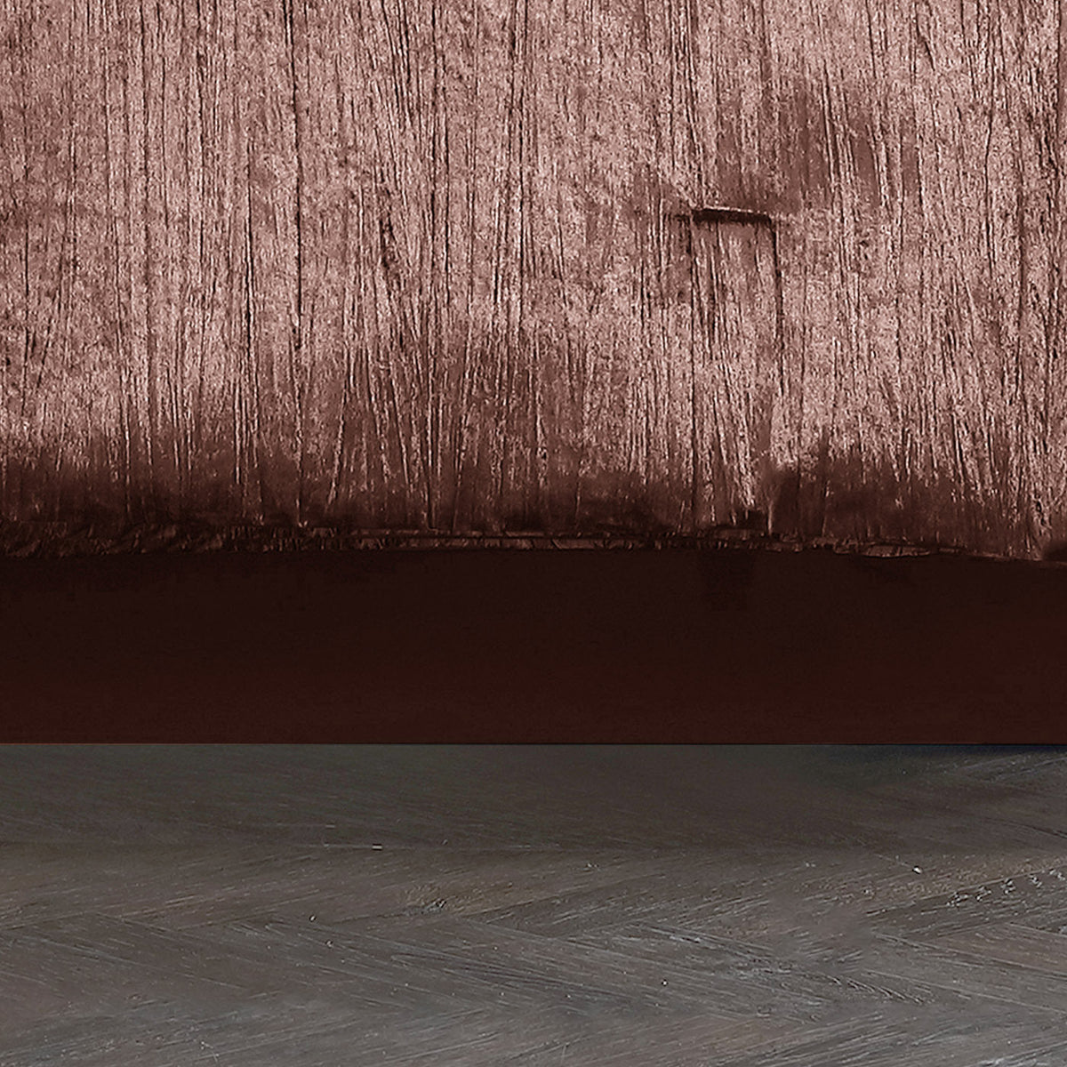 Blush Crinkle Velvet 7Pc Bedding Ensemble