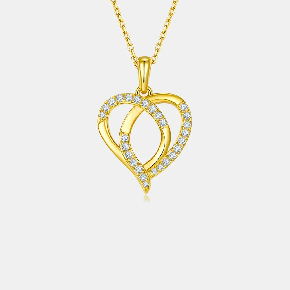 Sparkala™ 925 Sterling Silver Heart Shape Necklace