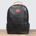 Hot Men's Genuine Leather Top Grain Cowhide Travel Leisure Backpack