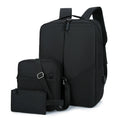 Men's Leisure Travel Large Capacity Three-piece Multifunctional USB Backpack