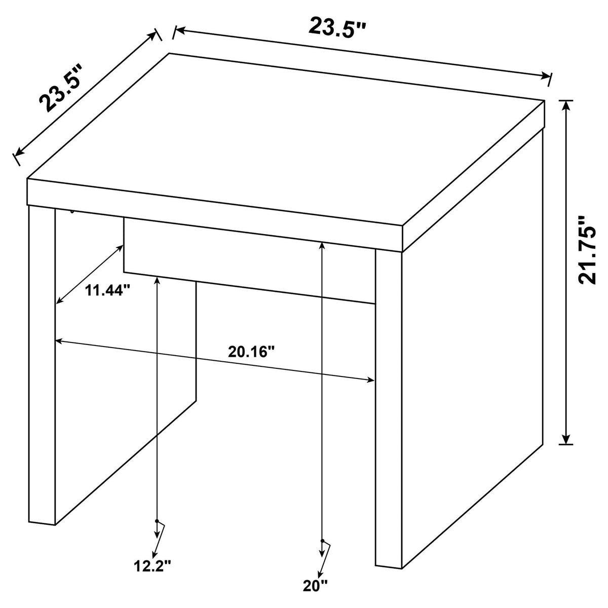 Brianna - Table Se