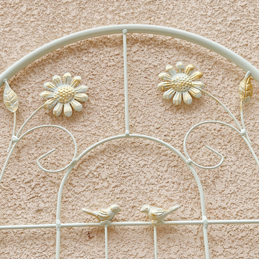 Metal Garden Trellis Rustproof Trellis For Climbing Plant Outdoor Flower Support