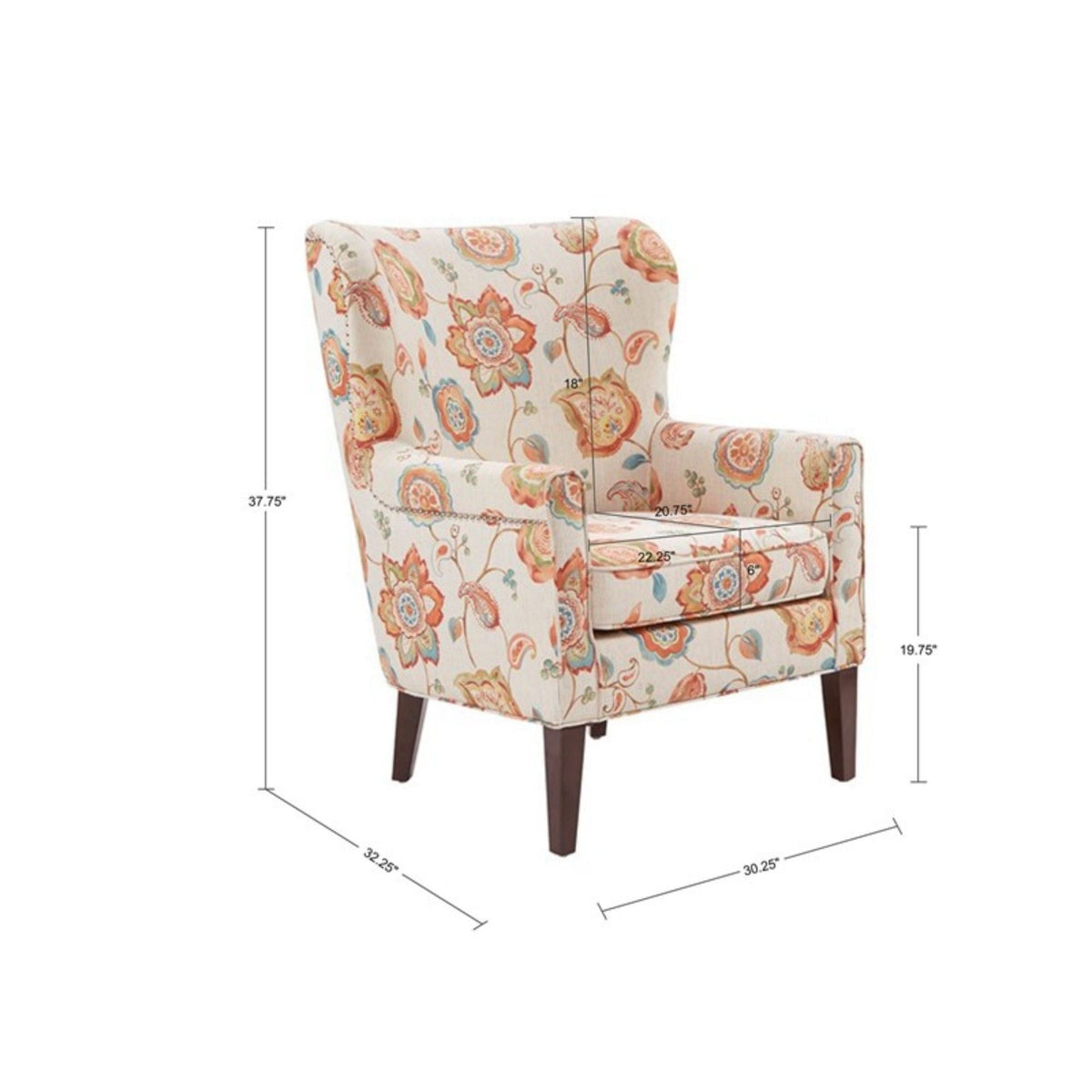 Colette - Accent Chair - Multicolor