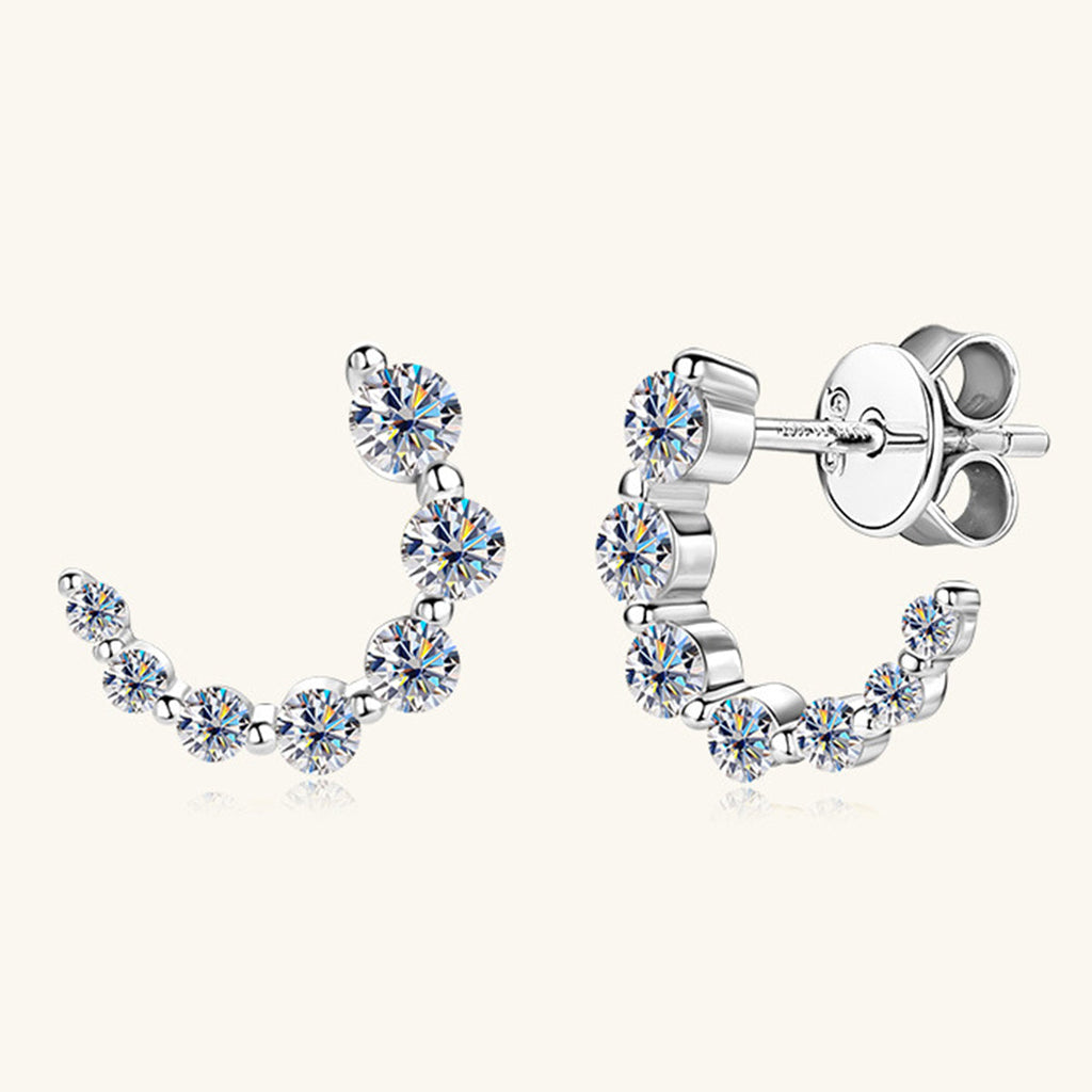 Pure Sterling Silver Inlaid Sparkala™ Stud Earrings