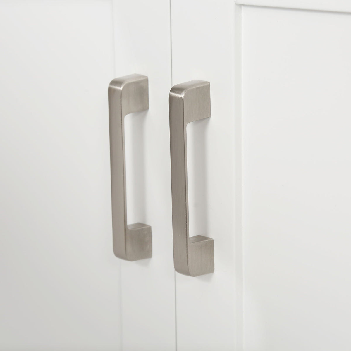 Bathroom Vanity With 2 Doors, 2 Drawers, Adjustable Shelf, Hidden Slides & Soft Close Hinges