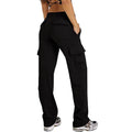 Women's Wide Leg Cargo Pants – High Waist, Multi-Pocket, Loose Fit