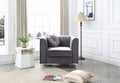 Contemporary Sloped Armchair