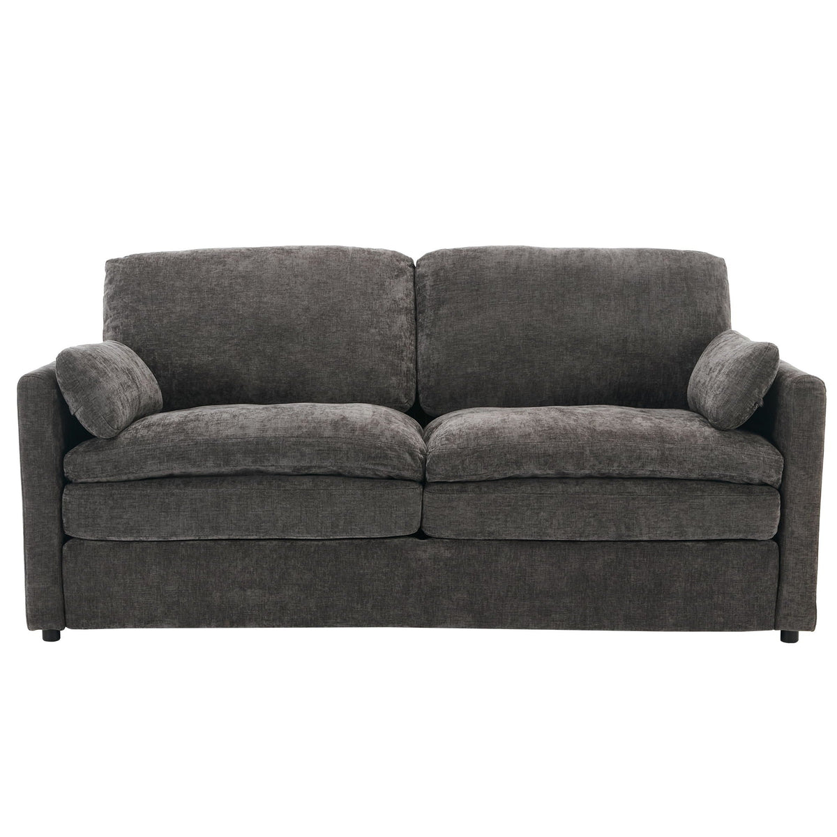Cozy Upholstered Cushion Loveseat Sofa For Living Room