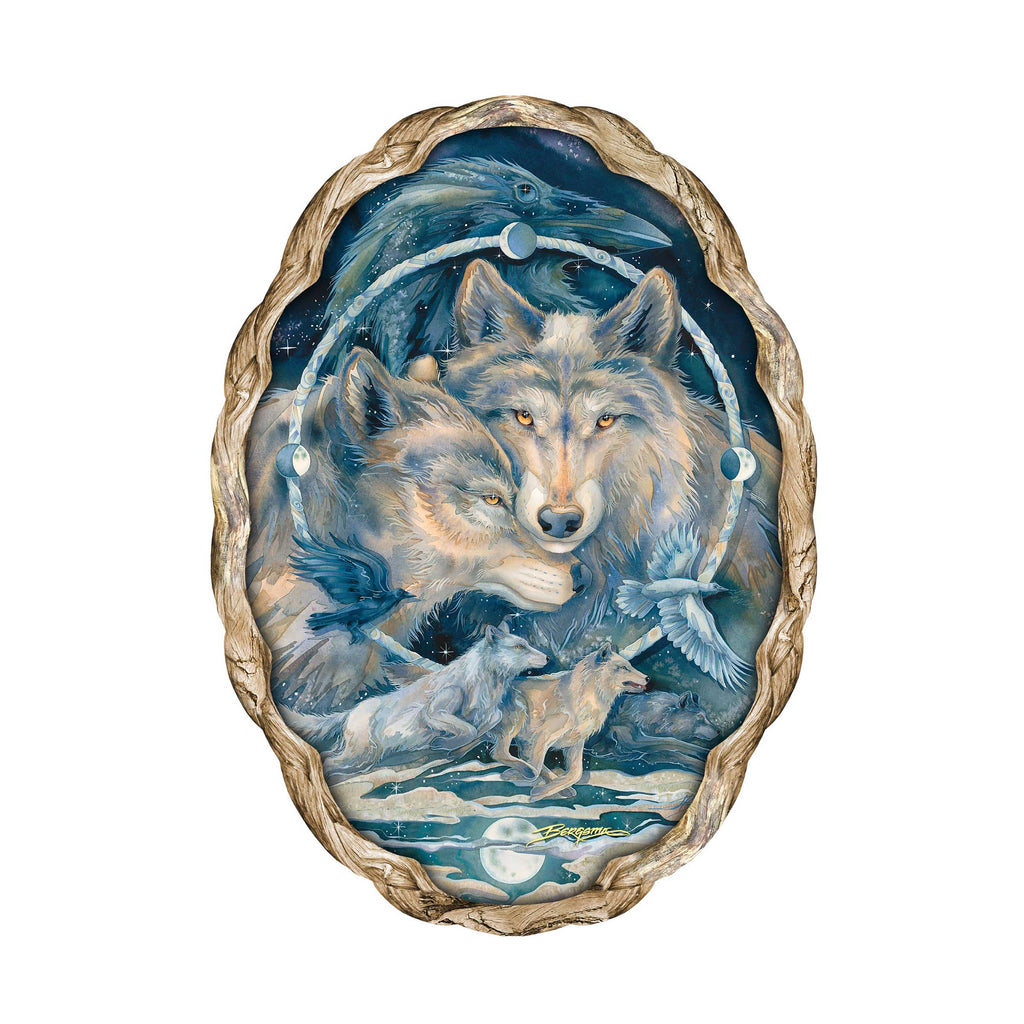 In Spirit I Am Free Wildlife Wall Art - J. Bergsma - Wildlife Holiday Decor - 8591723W-JB