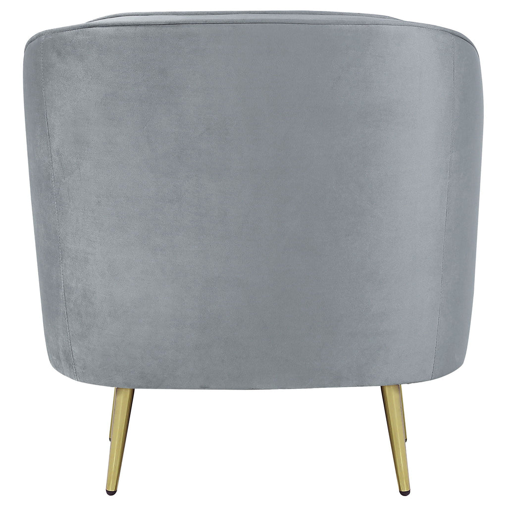 Tufted Upholstered Lounge Seating Chair