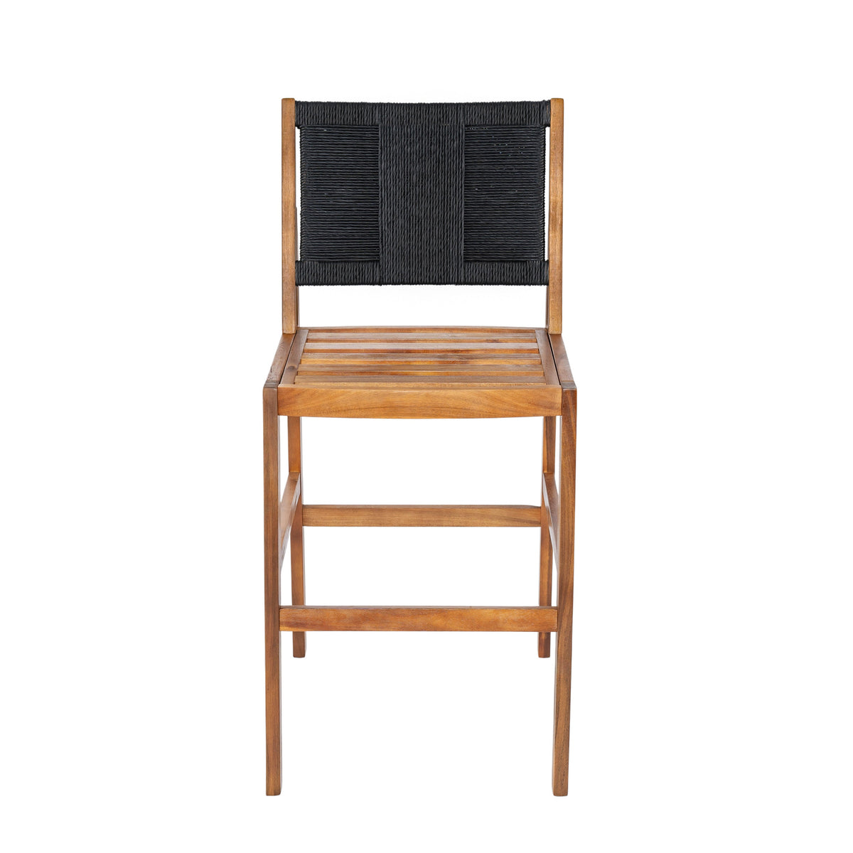 Outdoor Acacia Wood Bar Stools (Set of 2)