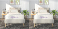 Twin Size 12 Inch & 8 Inch Bamboo Charcoal Memory Foam Mattresses Bundle