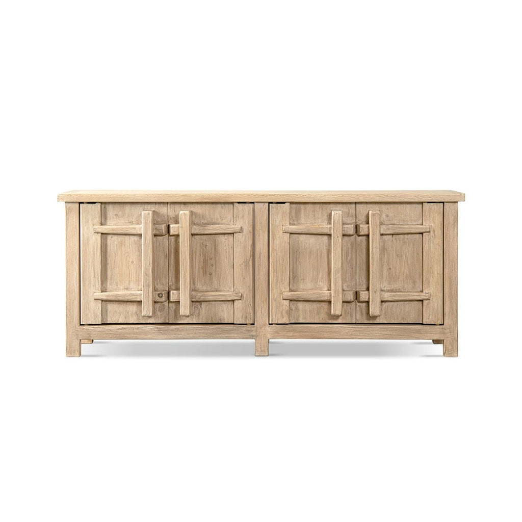 Rowan - 4 Door Sideboard Cabinet - Natural
