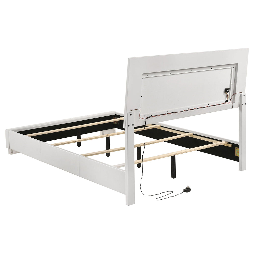 Felicity - LED Panel Bed With Built In Lighting