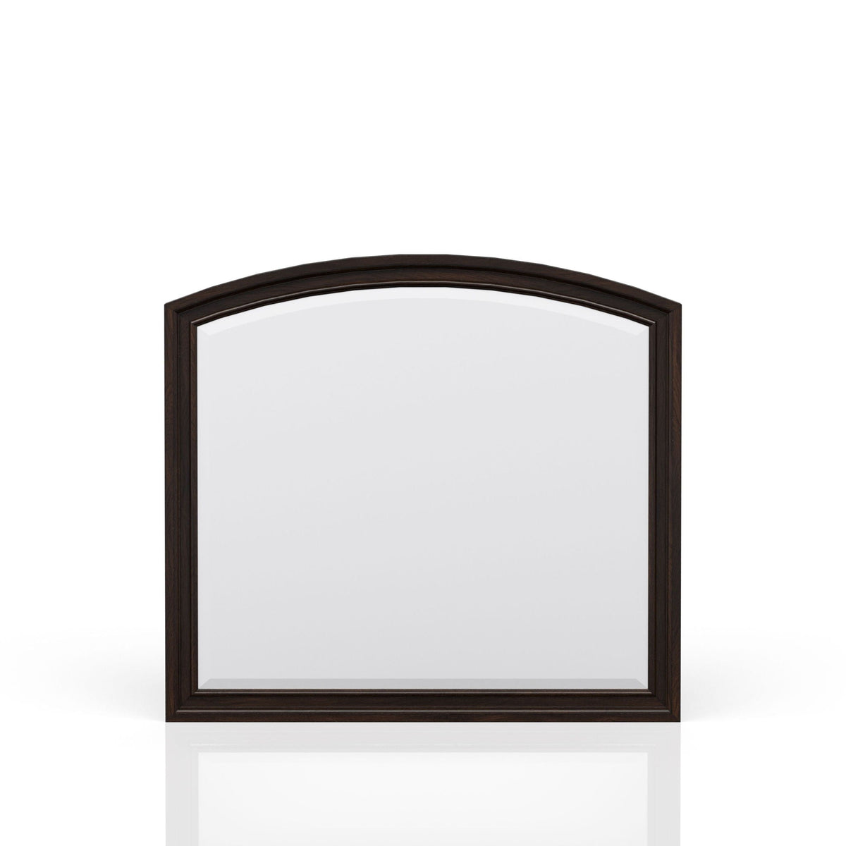 Elegant Design Mirror - Dark Cherry