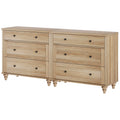 Oak 6 Dresser for Living Room
