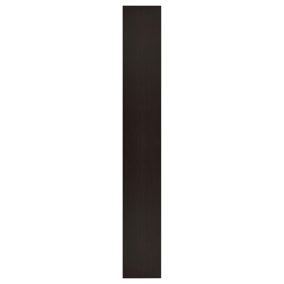 Rectangular Bookcase Tall Slim Storage With 9 Shelves - Brown