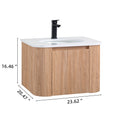 Wall Mounted Bathroom Vanity With Sink