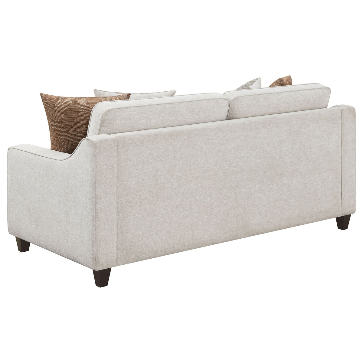 Mahaffey - Christine Upholstered Sloped Arm Sofa - Beige