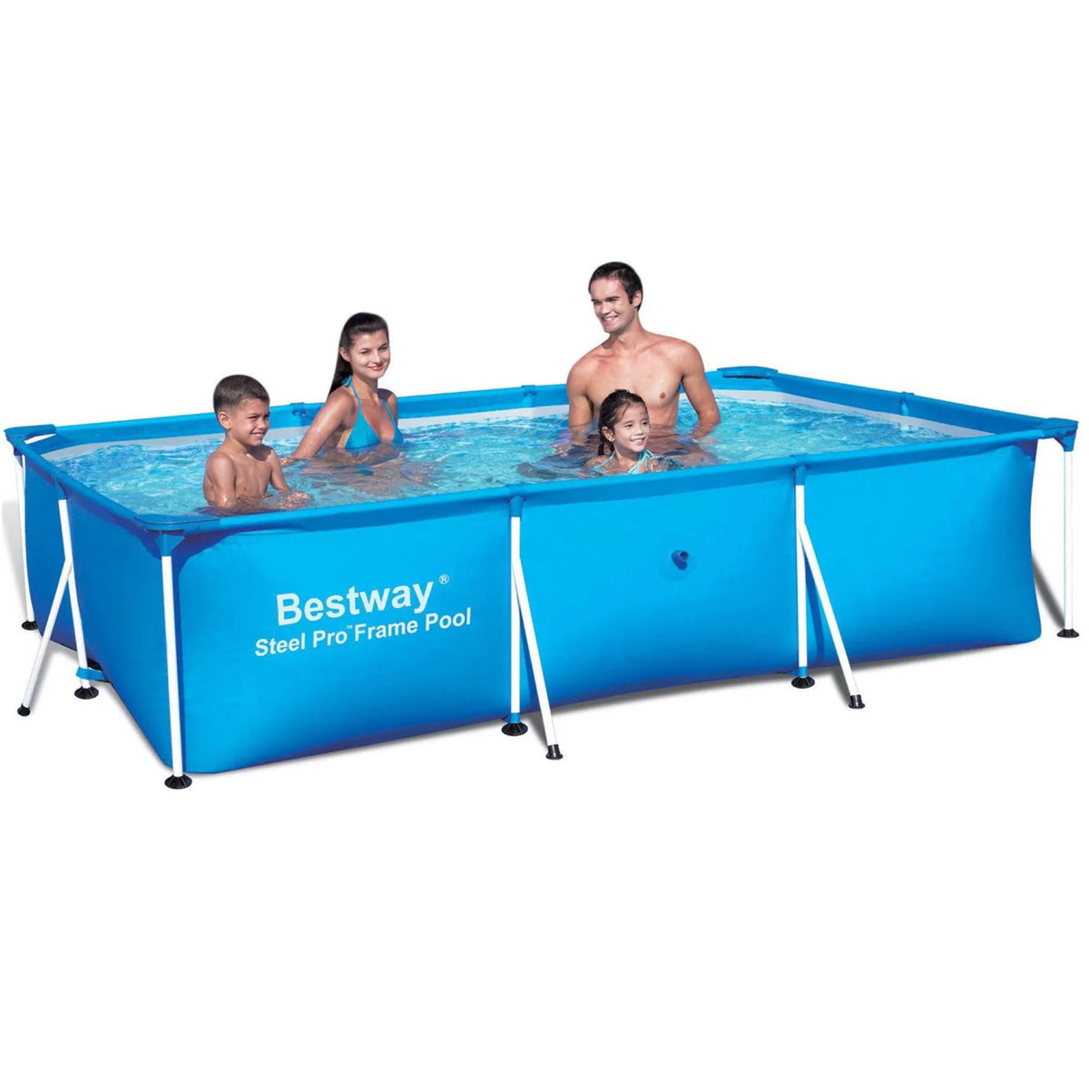 9.8' X 6.7' X 26" Deluxe Splash Kids Ground Swimming Pool (Pool Only)