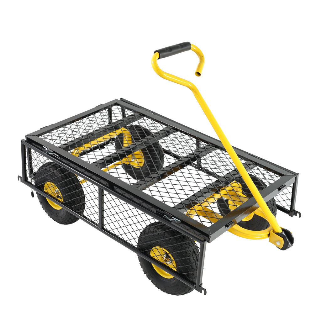 Wagon Cart Garden Cart Trucks Make Transporting Firewood Easier