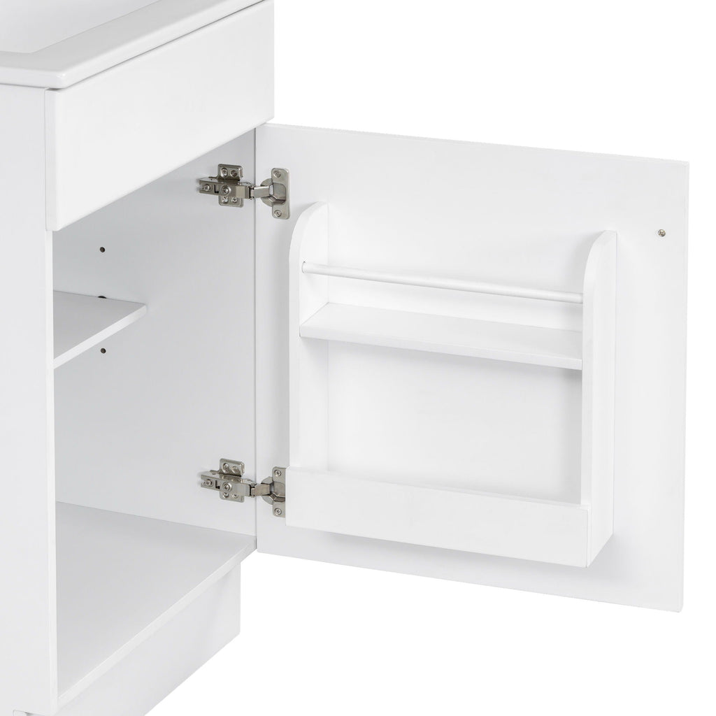 Bathroom Vanity With Sink, Cabinet With Adjustable Shelf