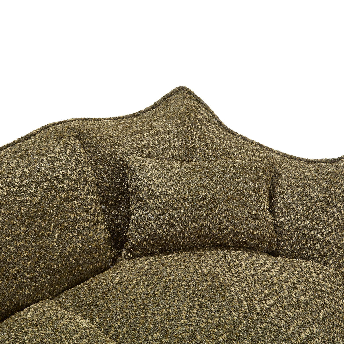 Comfortable Dual Beanbag Chair With High Resilience Foam Core For 2 People