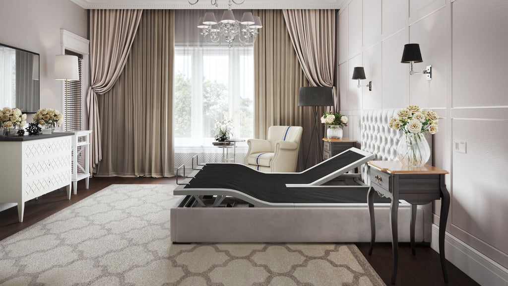 Btx5 - Flex Head Adjustable Bed Base With Head And Foot Position Adjustment