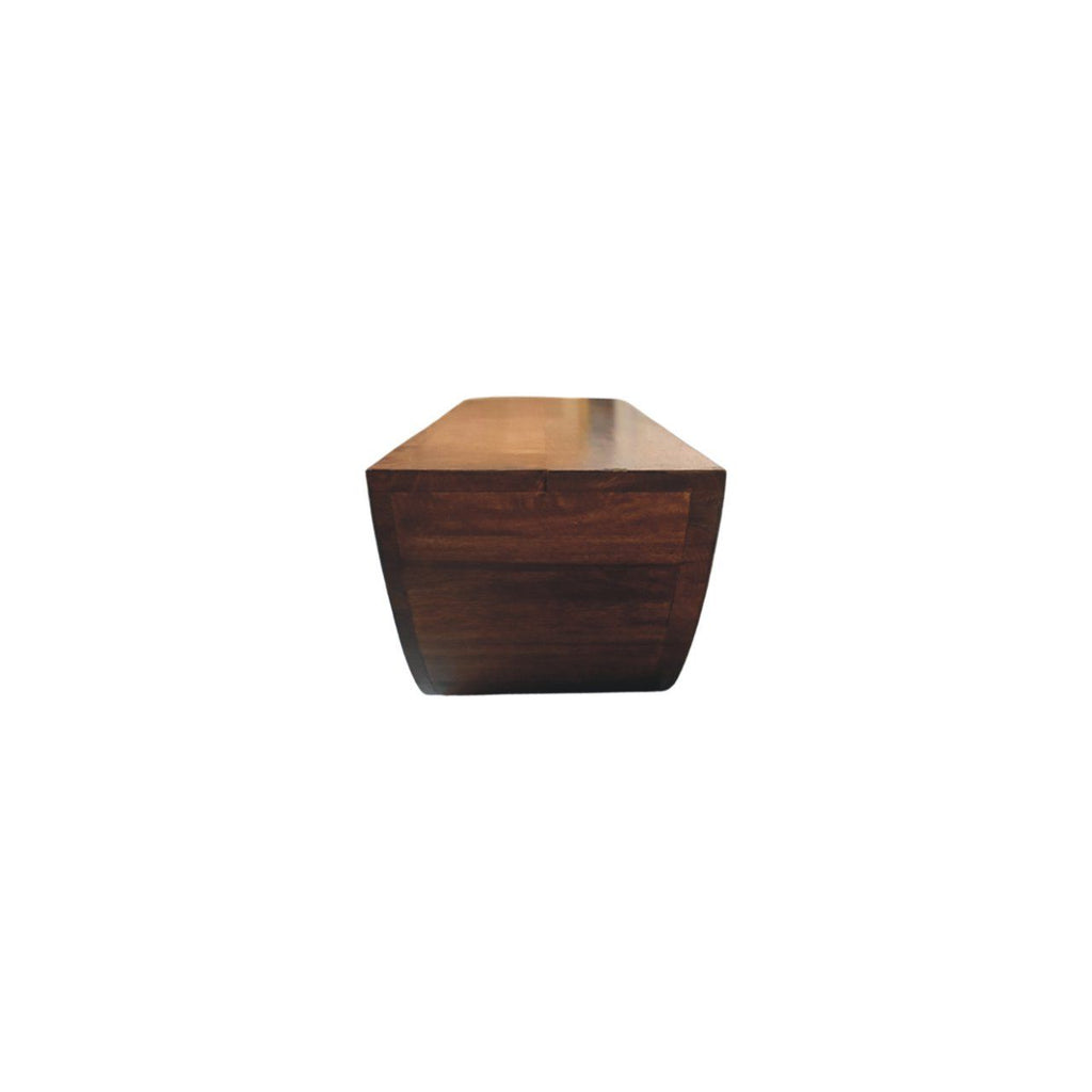 Crescent - Floating Wall Shelf - Brown
