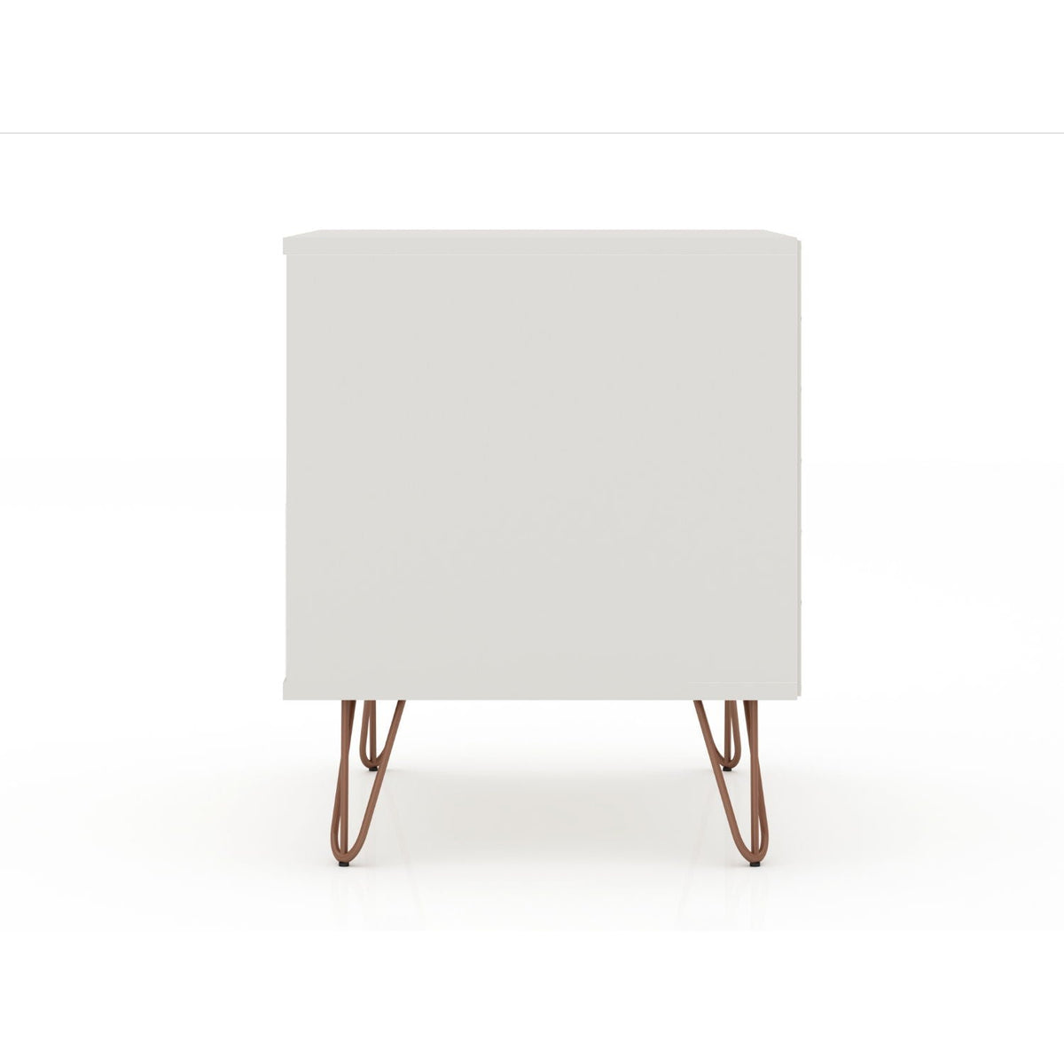 Rockefeller - Nightstand With 2 Drawers - Off White